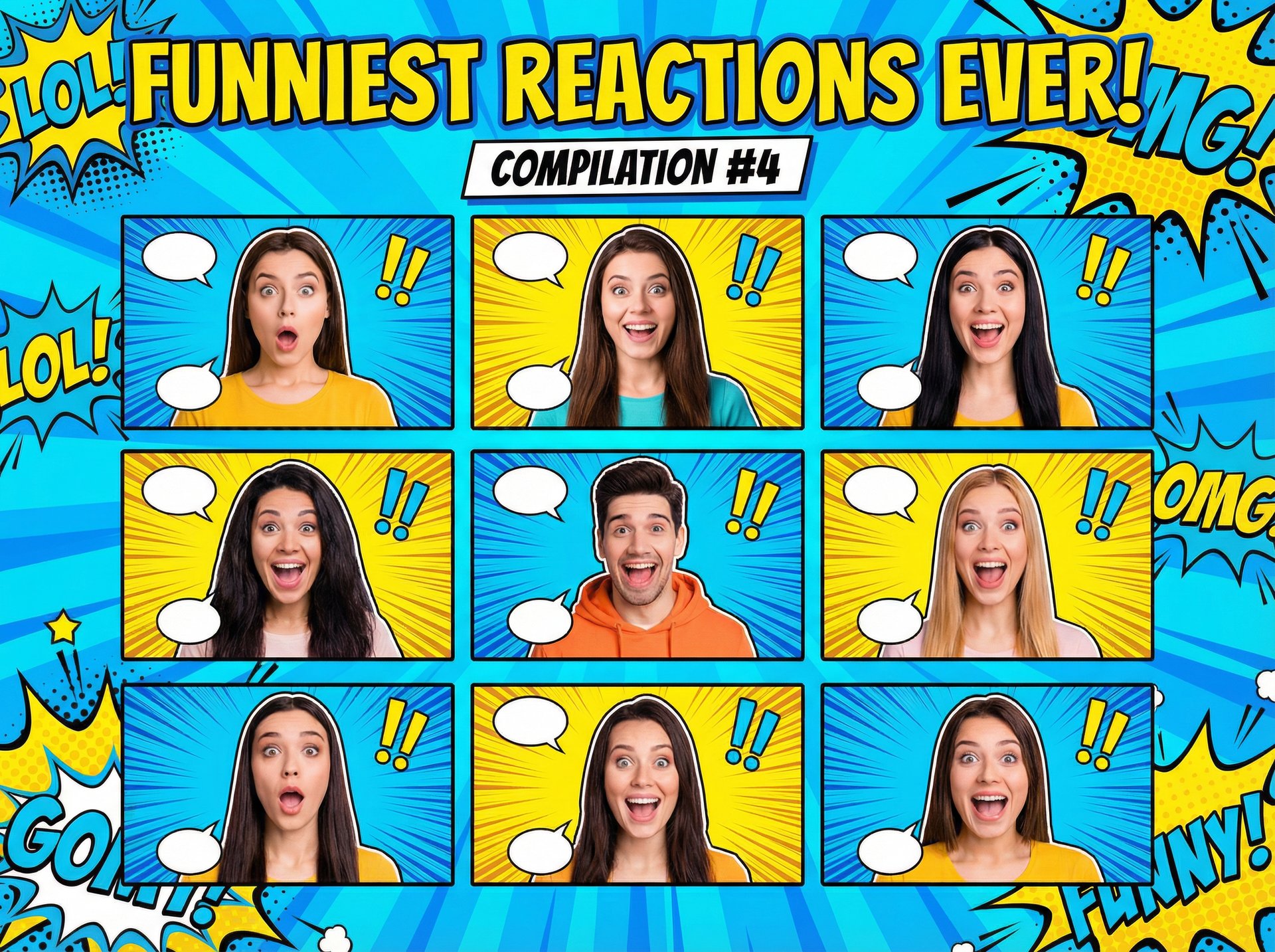 17c搞笑反应视频合集